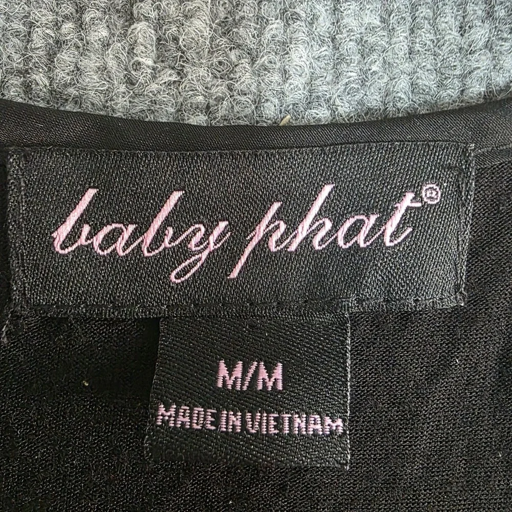 NEW Vintage Baby Phat Sequin Tank Top Deadstock M Blue Y2K‎ 90s Rave Festival - Picture 7 of 11